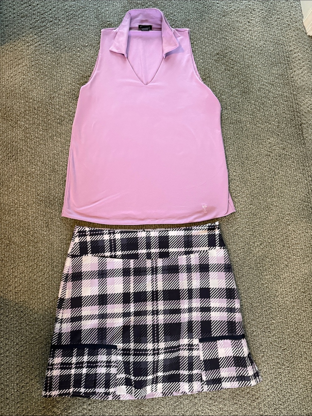 Golftini Sail Away Golf Skirt and Top